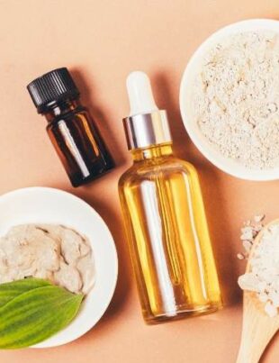 bottles of skincare for private labelling