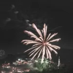 fireworks on new year
