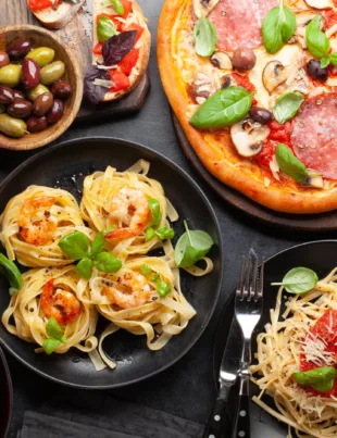 Gluten free Italian food