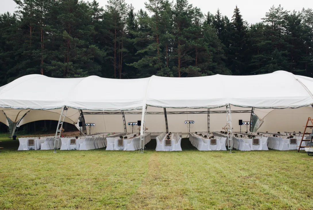 canopies, tents and tensile shade are custom-made