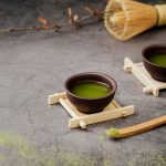 Matcha in two bowls