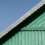 A house built with metal roofs