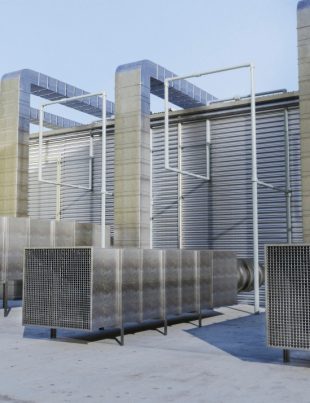 a factory's heat exchanger