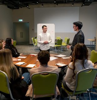 Attendees engaged in a seminar held at a top event space in Subang Jaya.