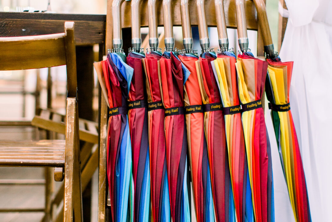 colourful premium gift umbrella
