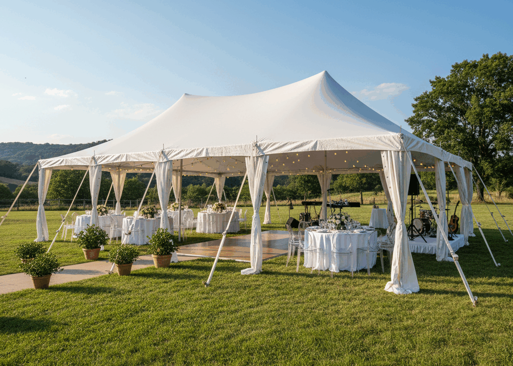 Canopy Tent for Outdoor Event in Malaysia