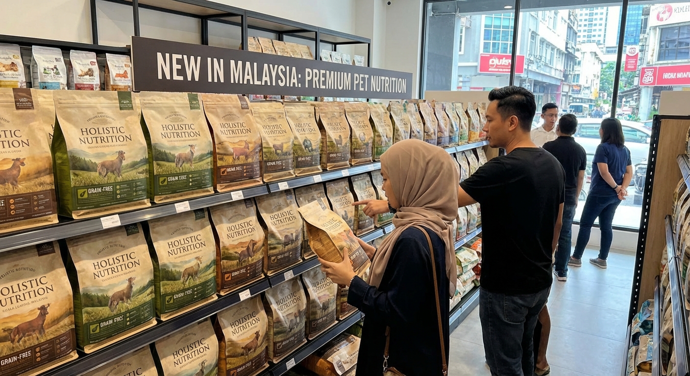 Premium, nutritious pet food is a fast-growing market segment in Malaysia.