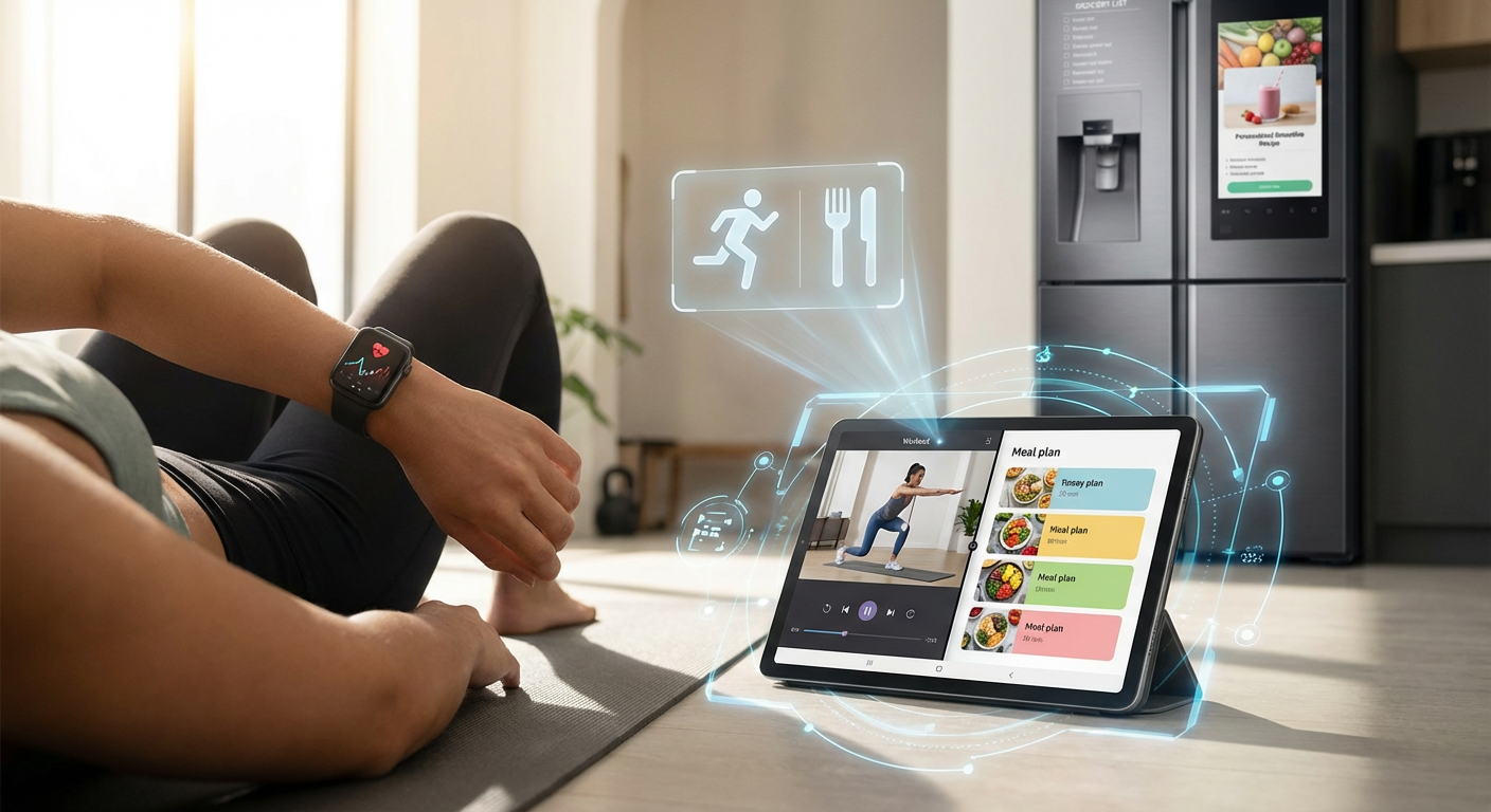 Technology is seamlessly connecting users with personalised fitness and nutrition plans.
