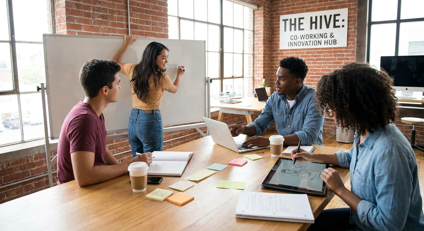 A new generation of entrepreneurs planning their next move.